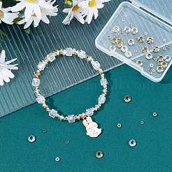 120Pcs 3 Style Brass Beads&nbsp;KK-FH0002-79