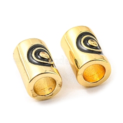 Brass Enamel Beads&nbsp;KK-M247-32G