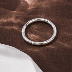 990 Sterling Silver Finger Rings&nbsp;RJEW-Z128-01S-01