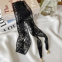 1Pc Cotton Polyester Lace Headbands for Women&nbsp;AJEW-CY0001-73C