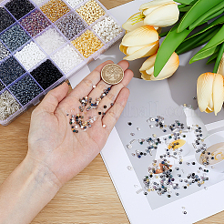 24 Styles Glass Seed Beads&nbsp;SEED-ME0001-26