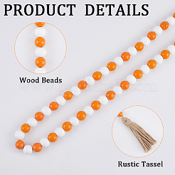 1Pc Wood Beads Pendant Decorations&nbsp;FIND-CN0001-77A