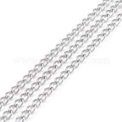 Tarnish Resistant 304 Stainless Steel Curb Chains&nbsp;CHS-S006-JA615-2