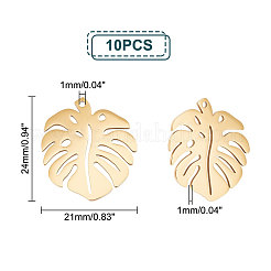 201 Stainless Steel Pendants&nbsp;STAS-UN0043-08