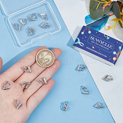 20Pcs Brass Clip-on Earring Findings&nbsp;KK-SC0004-81P