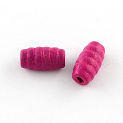 染色天然木ビーズ  オーバル  ミックスカラー  15x8mm  穴：3mm  約1510個/500g&nbsp;WOOD-R249-023