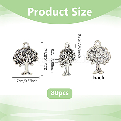 Tibetan Style Alloy Pendants&nbsp;FIND-DC0006-12C