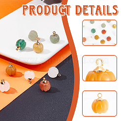 4 Sets Natural Mixed Stone Charms&nbsp;FIND-CA0005-80