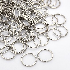Tarnish Resistant 304 Stainless Steel Open Jump Rings&nbsp;STAS-N040-02