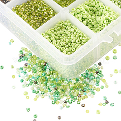 480g 24 Colors 12/0 Glass Round Seed Beads&nbsp;SEED-CJ0001-09