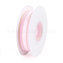 ポリエステルレースリボン  ギフト装飾用  誕生日ケーキのラッピング  ピンク  1インチ（24mm）  約21.87ヤード（20m）/ロール&nbsp;OCOR-TADJ0001-07E