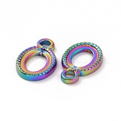 Ion Plating(IP) 304 Stainless Steel Charms&nbsp;STAS-C003-10MC