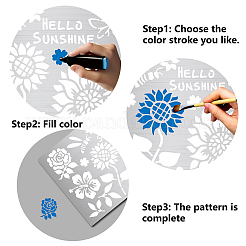 Stainless Steel Cutting Dies Stencils&nbsp;DIY-WH0378-011