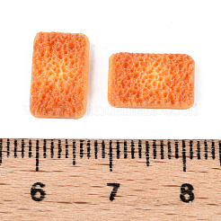 クッキー 蓄光樹脂 カボション  暗闇で光る  長方形  12x7.5~8x3.5mm&nbsp;CRES-T026-02E