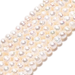 Natural Cultured Freshwater Pearl Beads Strands&nbsp;PEAR-N013-02L
