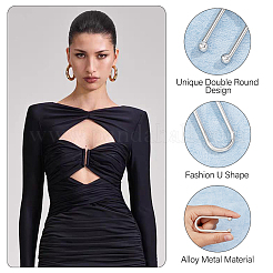 10Pcs Alloy Bikini Clips&nbsp;FIND-FH0009-23P
