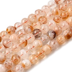 Heated Natural Citrine Beads Strands&nbsp;G-S362-105B