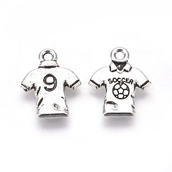 Alloy T-Shirt Pendants&nbsp;LF9702Y-NF