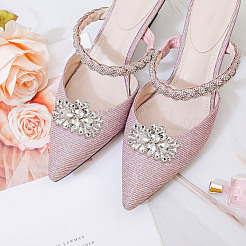 4Pcs 2 Colors Detachable Flower Shoe Decoration&nbsp;AJEW-GO0001-95