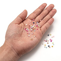ABS Plastic Imitation Pearl Cabochons&nbsp;SACR-S739-4mm-M
