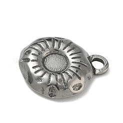 304 Stainless Steel Pendant Cabochon Settings&nbsp;STAS-P422-03P