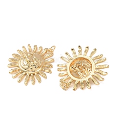 Brass Pendants&nbsp;KK-C143-38C-G