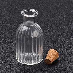 Glass Cork Bottles&nbsp;AJEW-O032-07