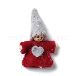 Handmade Wool Felting Ornament Accessories&nbsp;DIY-P063-02