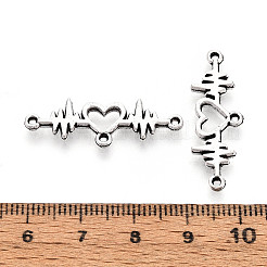 Tibetan Style Alloy Links/Connectors&nbsp;PALLOY-T090-93AS