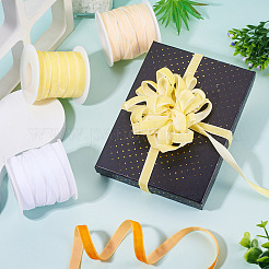 50 Yards 5 Colors Single Face Velvet Ribbon&nbsp;SRIB-TA0001-37