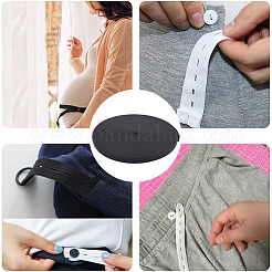 20Pcs Resin Buttons with 30M Polypropylene & Polycotton Flat Elastic Cord&nbsp;DIY-GF0009-64A
