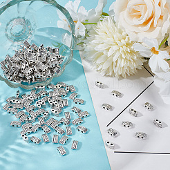 200Pcs Tibetan Style Multi-Strand Links&nbsp;FIND-HY0003-80
