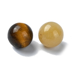 Natural & Synthetic Mixed Gemstone Round Ball Beads&nbsp;G-P519-02