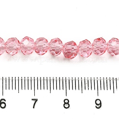 Transparent Baking Paint Glass Beads Strands&nbsp;DGLA-A034-T6mm-D08