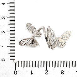 Brass Micro Pave Cubic Zirconia Pendants&nbsp;KK-V008-29P
