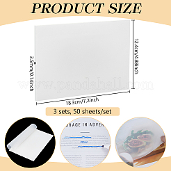 Transparent Self-adhesive Sticky Note&nbsp;DIY-WH0750-403A