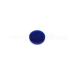 クラフト用品プラスチック人形の目パーツ  ぬいぐるみの目  フラットラウンド  ブルー  37.5x6mm&nbsp;KY-WH0045-14