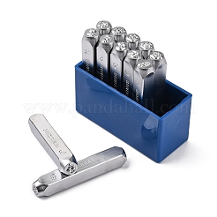 Iron Metal Stamps&nbsp;AJEW-L060-03H