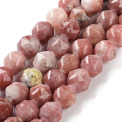 Natural Plum Blossom Jasper Beads Strands&nbsp;G-NH0021-A20-01