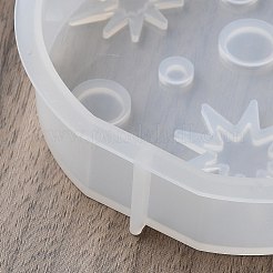 イースター DIY シリコン型  デコレーションメイキング  レジン型  UVレジン用  エポキシ樹脂ジュエリー作り  ホワイト  卵  117.5x94x23.5mm&nbsp;SIMO-H023-01E