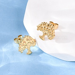 304 Stainless Steel Stud Earrings&nbsp;EJEW-Z118-05G