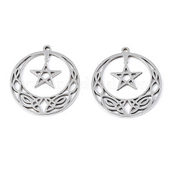 Non-Tarnish 201 Stainless Steel Pendants&nbsp;STAS-N098-044P