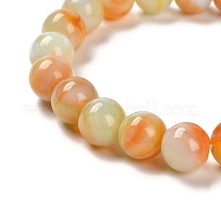 Handmade Lampwork Stretch Bracelets&nbsp;BJEW-R312-02A-01