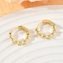 Brass Hoop Earrings&nbsp;KK-CBA30C7-33G
