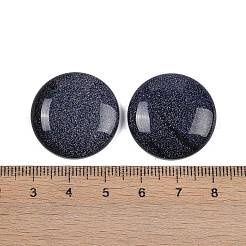 合成ブルーゴールドストーン青金砂石カボション  半円/ドーム  25x7~8mm&nbsp;G-H1596-FR-25mm-29
