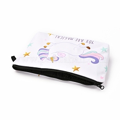 Polyester Tarp Zip Cosmetic Pouches&nbsp;ABAG-G010-03F