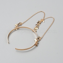 Iron and Brass Upper Arm Bangles&nbsp;BJEW-WH20013-01A-G