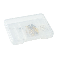 40Pcs 5 Colors Brass Cup Peg Bails Pendants&nbsp;KK-FS0001-25