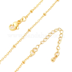Brass Satellite Chains Necklaces for Women&nbsp;NJEW-D302-61G