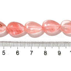 Cherry Quartz Glass Beads Strands&nbsp;G-I377-A02